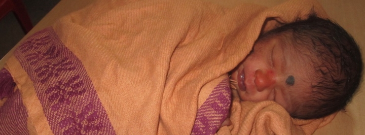 Thrown away baby in Sankarankovil